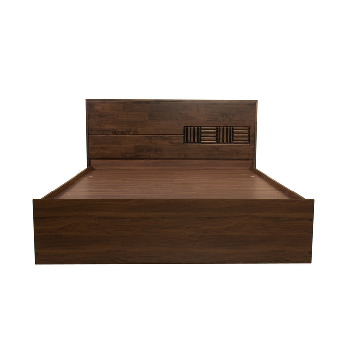 Aglaea Solidwood Headbord Queen Bed With Box Storage (Non-Woveen)