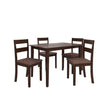 Dallas 4 Seater Solid Wood Dining Set