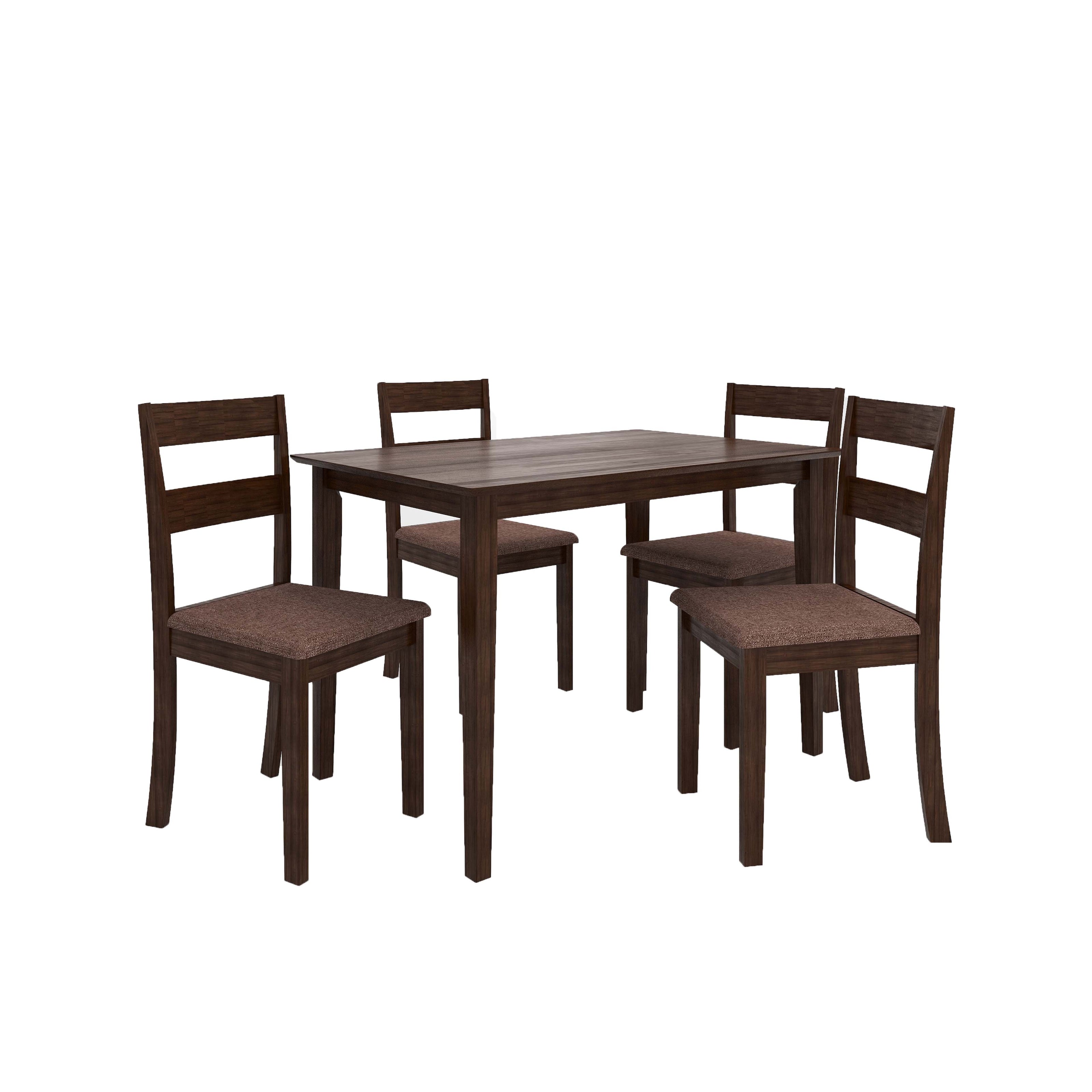 Dallas 4 Seater Solid Wood Dining Set