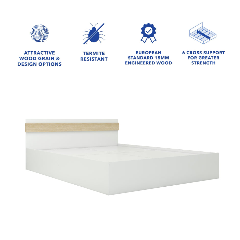 Joben Bed With Box Storage (Non-Woveen)