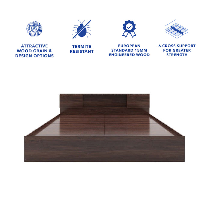 Hoshi Bed With Box Storage  (Non-Woveen)