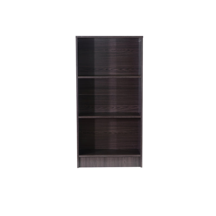 Hayao 3 Tier Book Shelf With Bottom Cabinet In Wenge