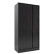 Ren 3 Door Wardrobe With Rattan