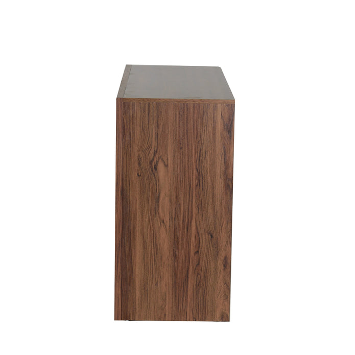 Yuko Chest Of 8 Drawers In Columbia Walnut