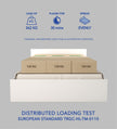 Nadi Bed With Premium Leatherette Fabric And Box Storage - Queen Bed