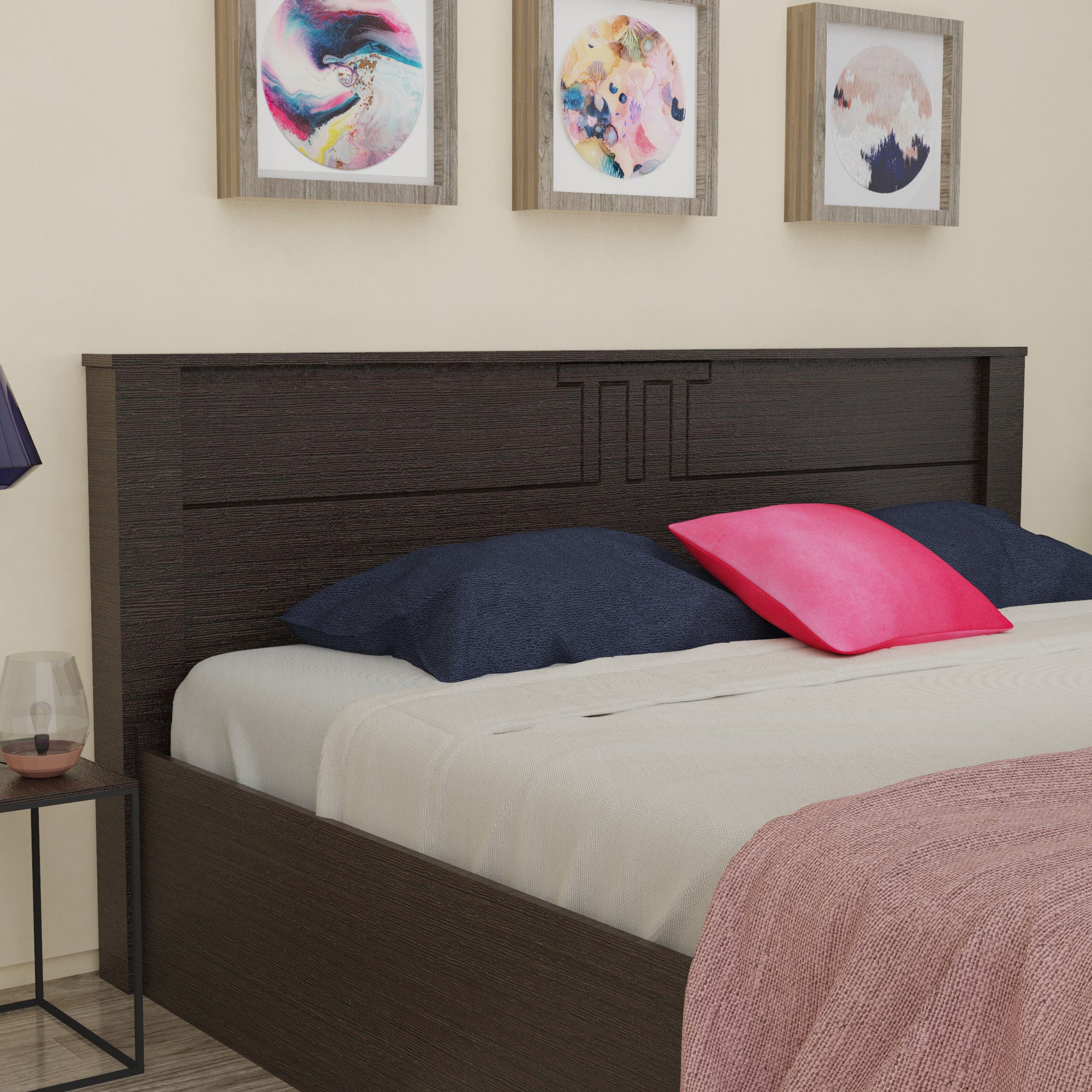 Styx Solid Wood Headboard Bed