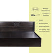 Styx Solid Wood Headboard Bed