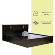 Aidos Solid Wood Headboard Bed