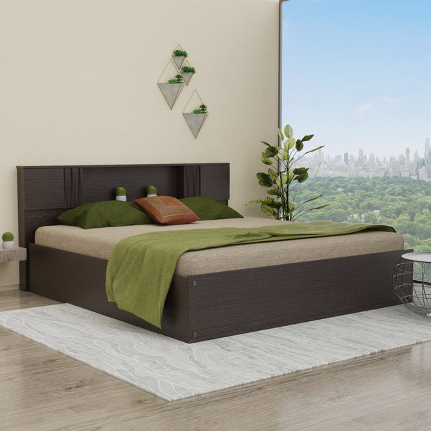 Aceso Solid Wood Headboard Bed