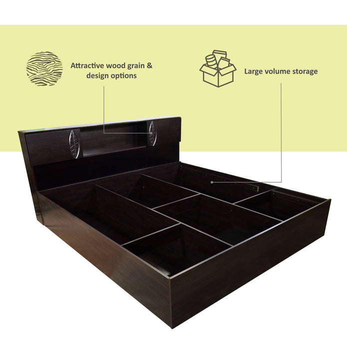 Idyia Solid Wood Headboard Bed