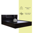 Idyia Solid Wood Headboard Bed