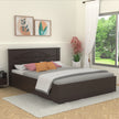 Themis Solid Wood Headboard Bed