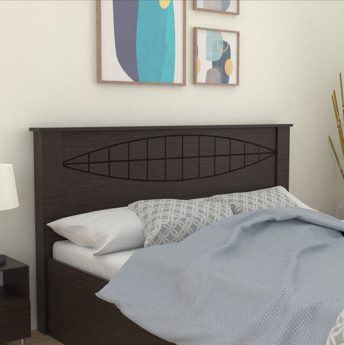 Muses Solid Wood Headboard Bed