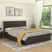 Erinnyes Solid Wood Headboard Bed