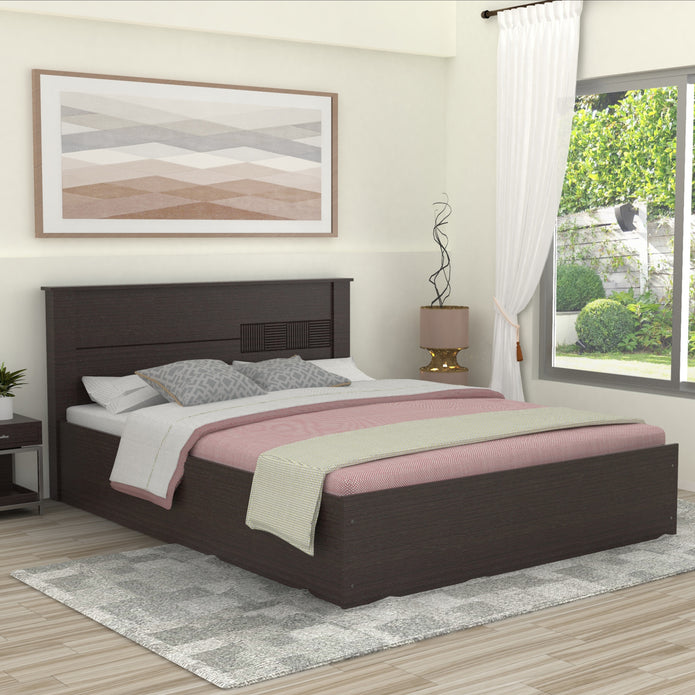 Aglaea Solid Wood Headboard Bed