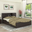 Adikia Solid Wood Headboard Bed