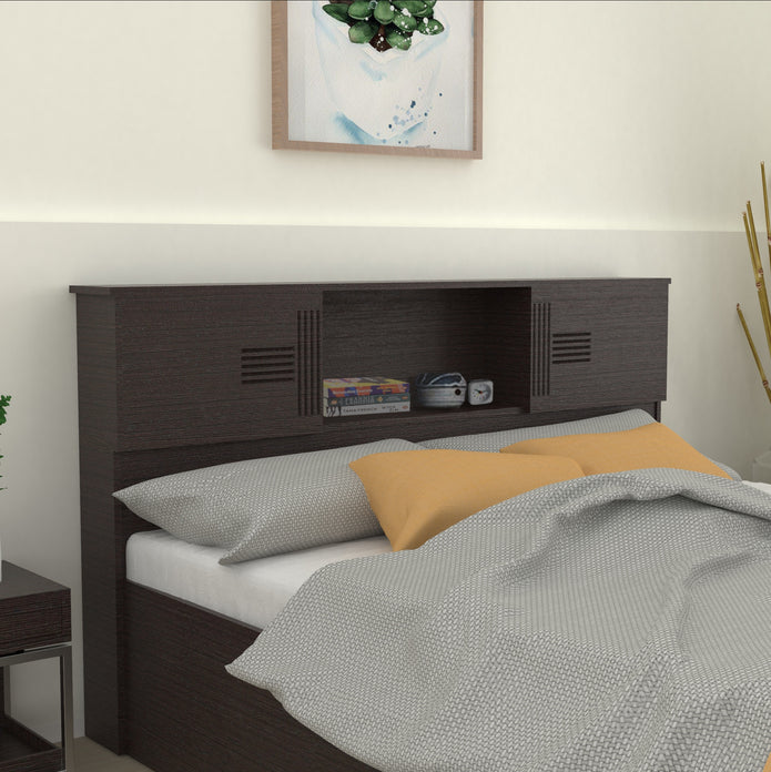 Graeae Solid Wood Headboard Bed