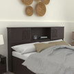 Horae Solid Wood Headboard Bed