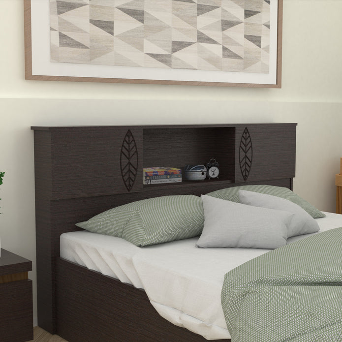 Idyia Solid Wood Headboard Bed