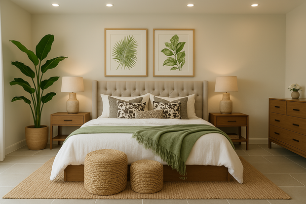 Cyrus Bed With Premium Fabric And Box Storage - King Bed