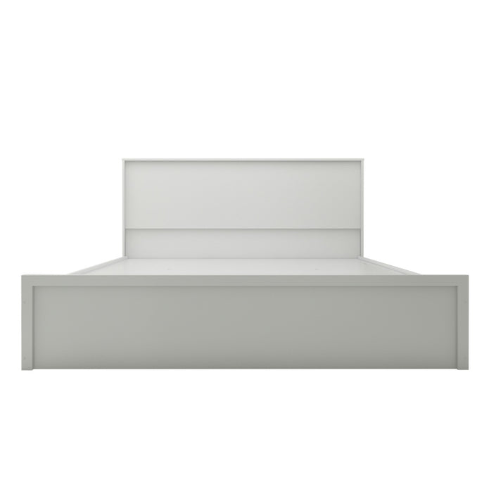 Alder Bed With Premium Fabric And Box Storage - King Bed
