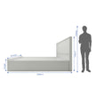 Bodhi Bed With Premium Fabric And Box Storage - King Bed