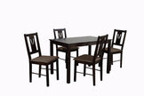 Angelia 4 Seater Solid Wood Dining Set