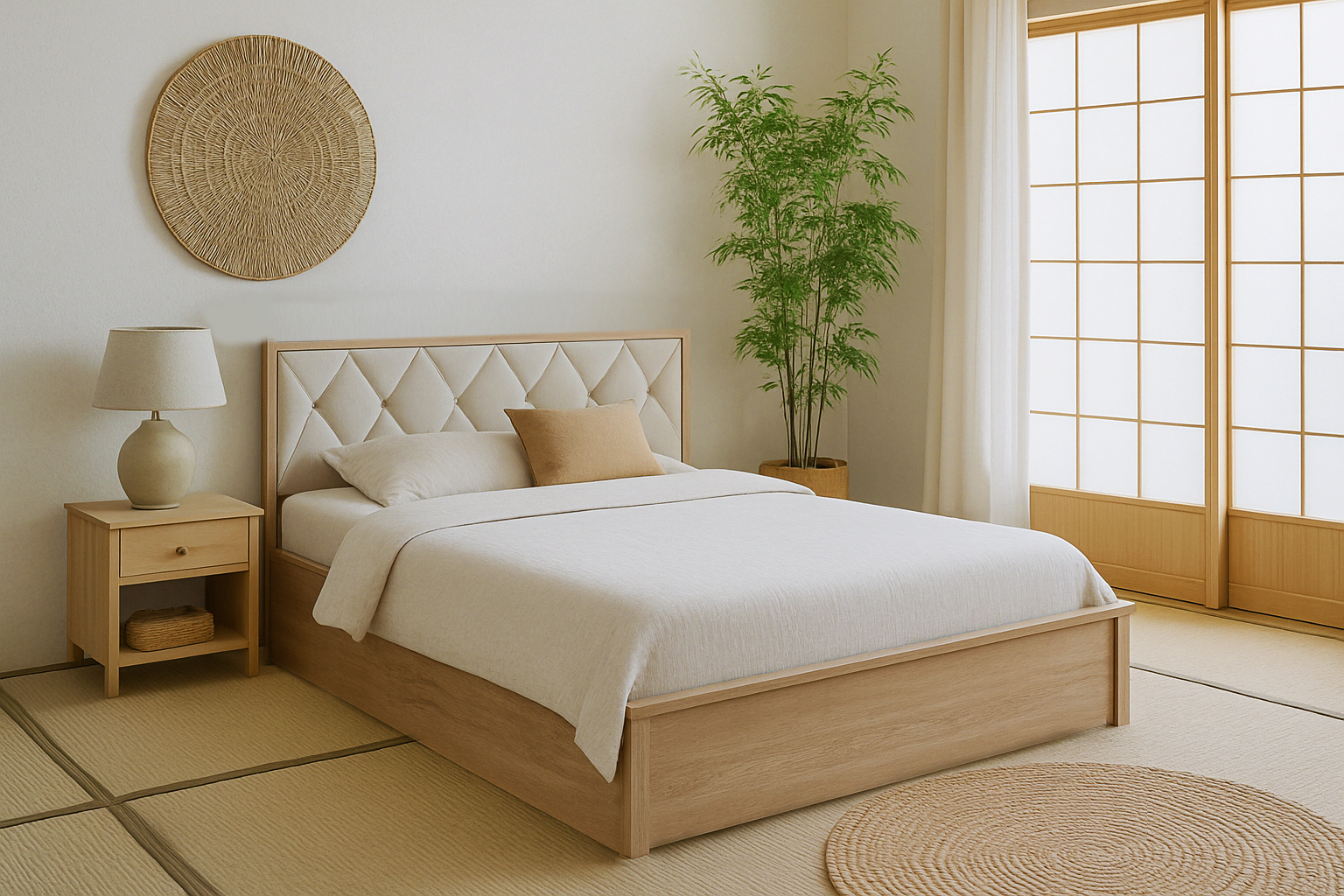 Veloura Bed With Premium Fabric And Box Storage - King Bed