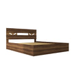 Salmacis Queen Bed in Walnut Colour